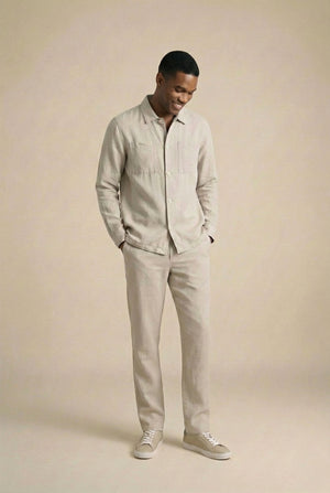 Locke Long Sleeve Shirt - Natural