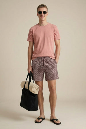 Neptune Swim Shorts - Burgundy