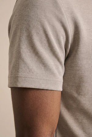 Odin Bonded Jersey Oversized T-Shirt - Beige