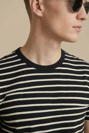 Olsen T-Shirt - Washed Black / Ecru