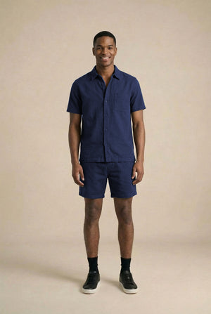 Skive Shirt - Navy