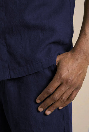 Skive Shirt - Navy
