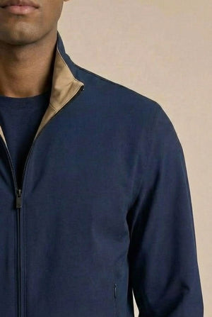 Storm Jacket - Navy / Stone