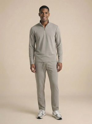 Veer Quarter Zip - Stone